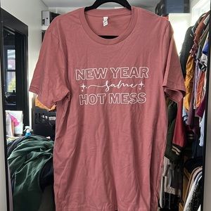New Year Graphic T-Shirt